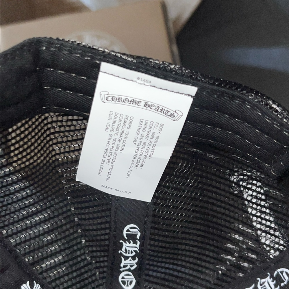 Chrome Hearts Triple Calf Hair Cross Trucker - Picture 5 of 10